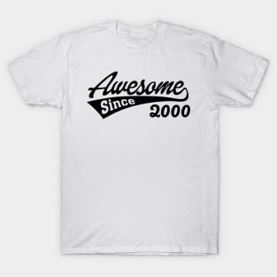 Awesome Since 2000 T-Shirt